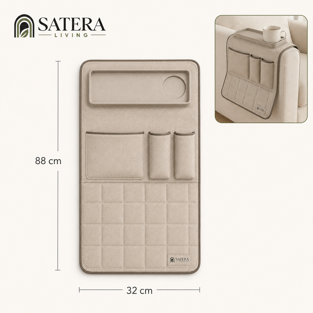 SofaNest Armrest Organizer