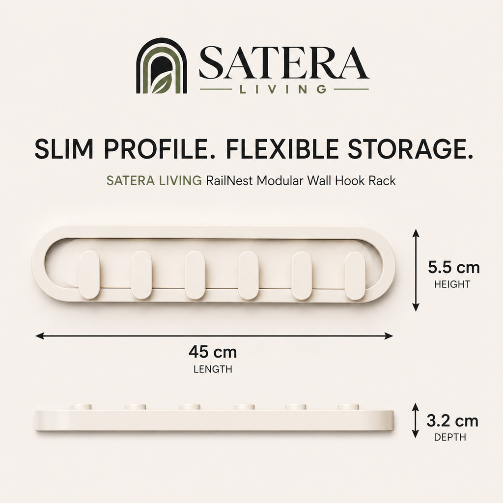 RailNest Modular Hook Bar