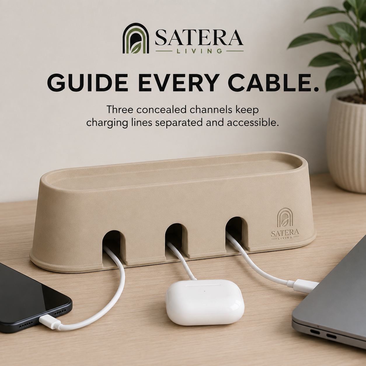 CableCove Desk Organizer