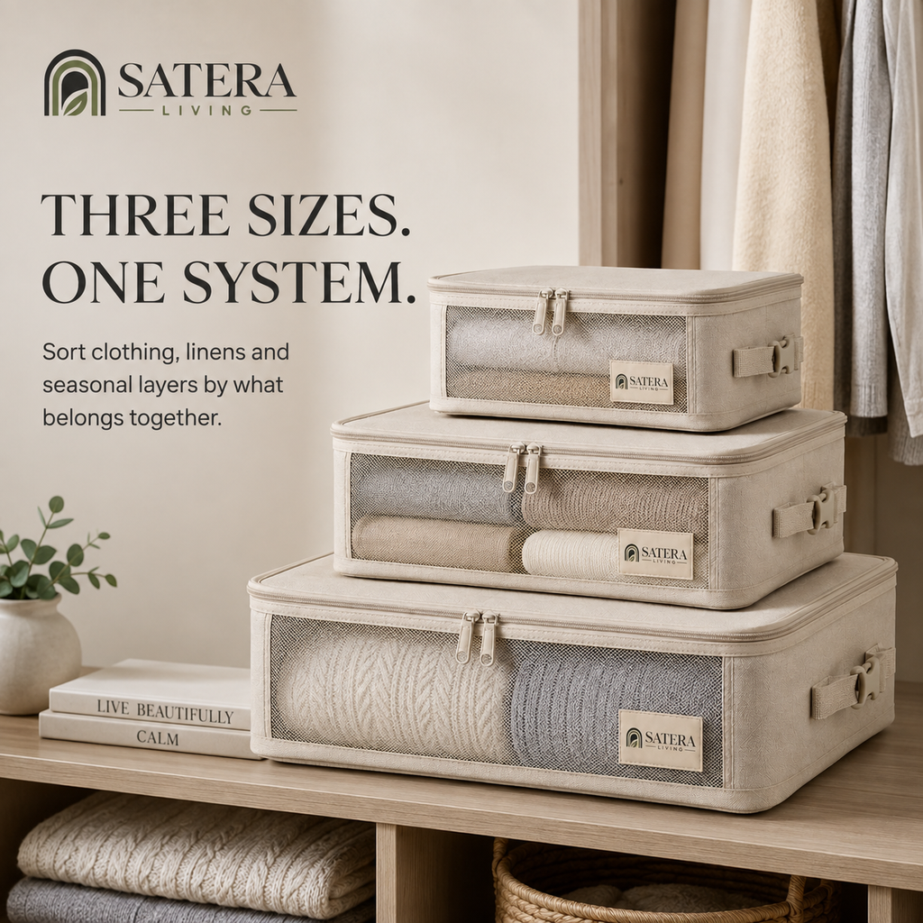 ClipNest Garment Storage Cube Set