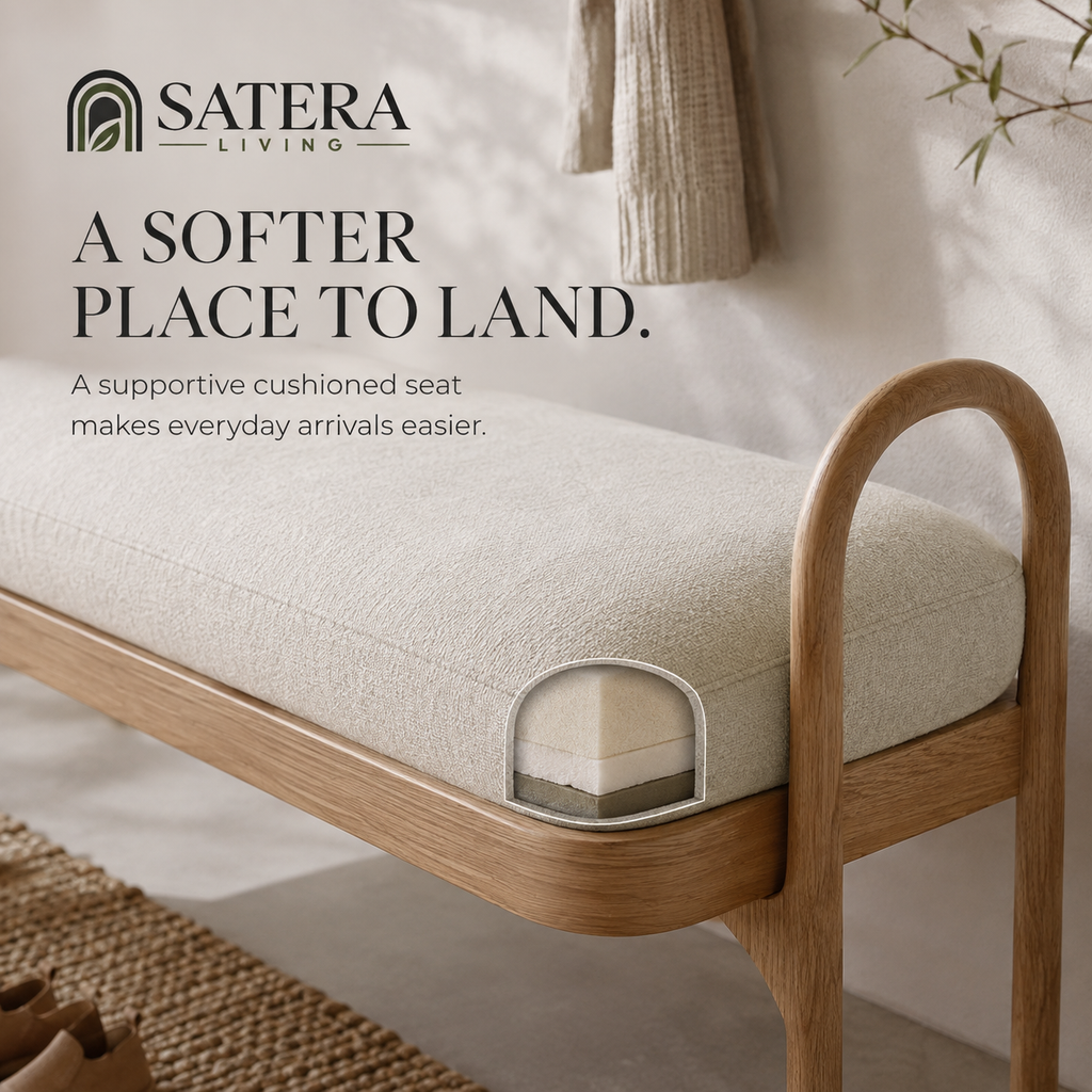 WeaveSeat Entryway Storage Bench