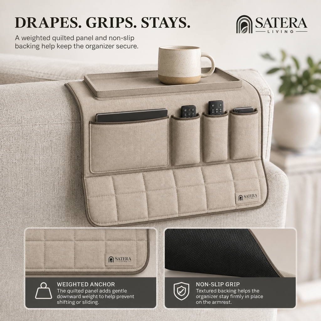SofaNest Armrest Organizer