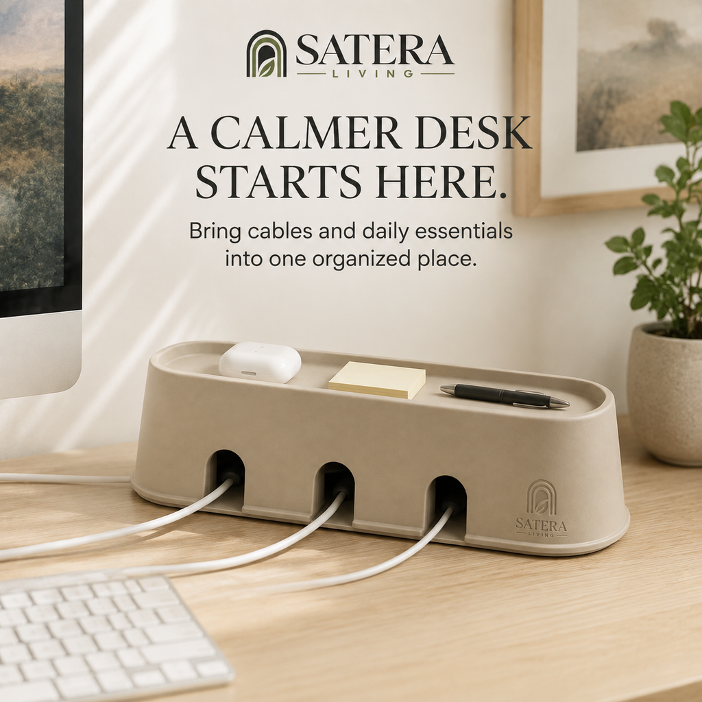 CableCove Desk Organizer