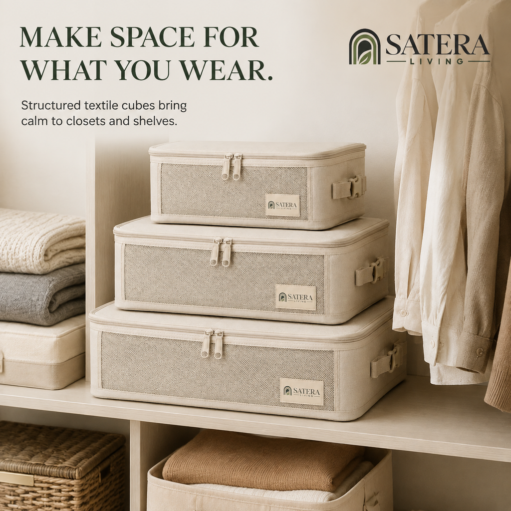 ClipNest Garment Storage Cube Set