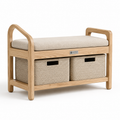 WeaveSeat Entryway Storage Bench