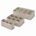 SoftGrid Fabric Drawer Organizer Set