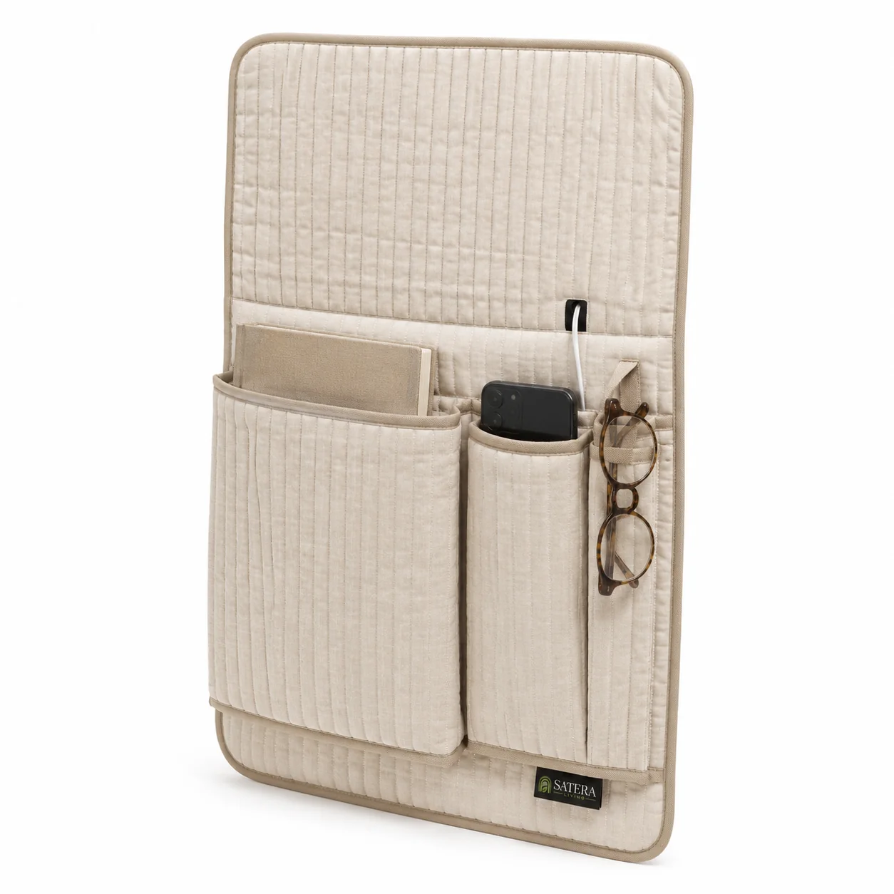 DrapeRest Quilted Bedside Caddy